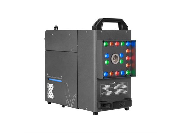 Sidewinder upright fogger High velocity CO2 simulator