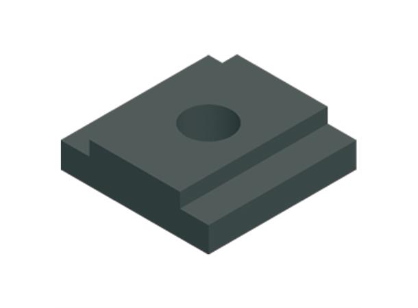 TRUMPF 95 adjustable nut With hole to accept M8 bolt 