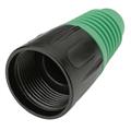 HICON HI-XCAP5 metall ende for XLR For HICON XLR. Grønn cap