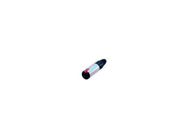 Neutrik NJ3FC6 Jack plugg 3P Hun Nikkel