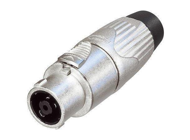 Neutrik NLT8FX Speakon plugg 8P Hun Nikkel låsbar 