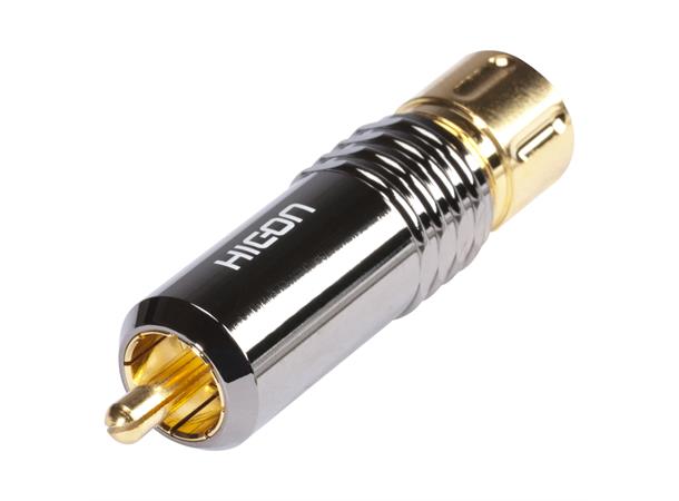KabelPlug - neutral HICON RCA / phono connector