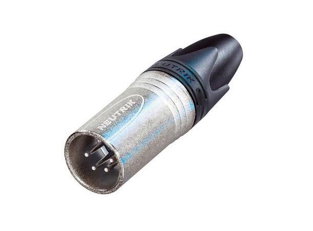 Neutrik NC4MXX XLR plugg 4P Han Nikkel