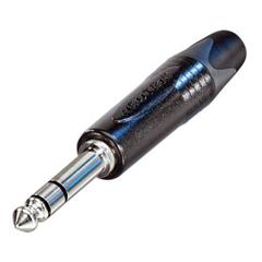 Neutrik NP3X-BAG Jack plugg 3P Han Sort