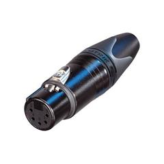 Neutrik NC5FXX-BAG XLR plugg 5P Hun Sort