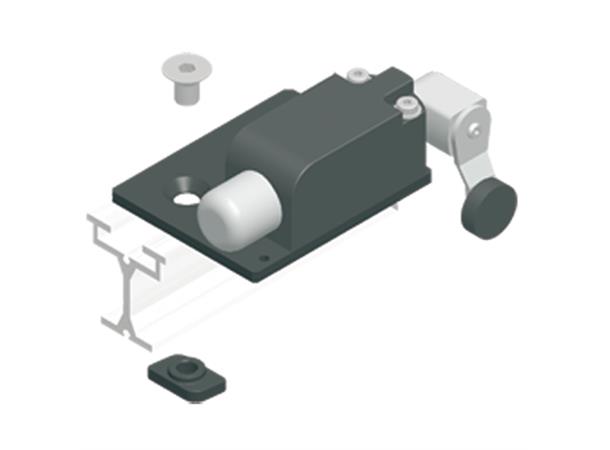 TRUMPF 95 track mounted Limit switch with mounting plate
