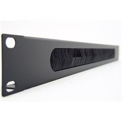 Penn 1U Steel Rack Panel with Brushes Blindpaneler og fronter