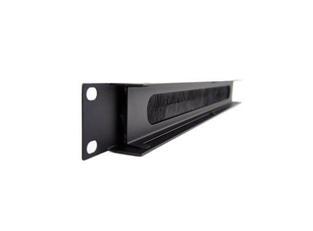Penn 1U Steel Rack Panel with Brushes Blindpaneler og fronter