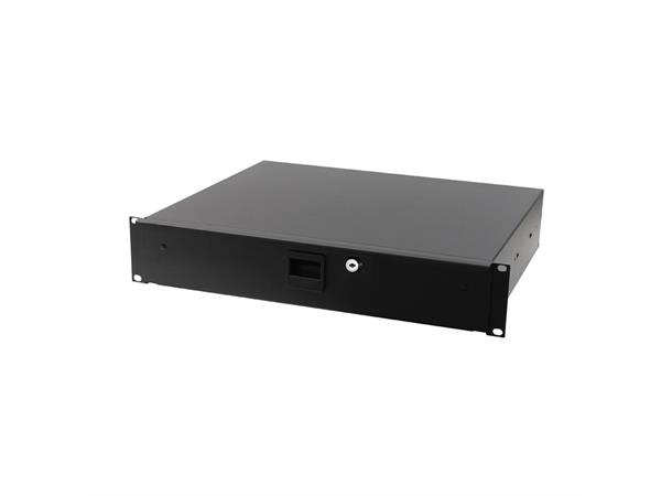 Penn 2U Rack Drawer Lockable, "Light Weight"