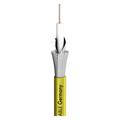 SC-SLIMLINE (RCB), 0.6/2.8, gul, FRNC HD-SDI-videokabel.