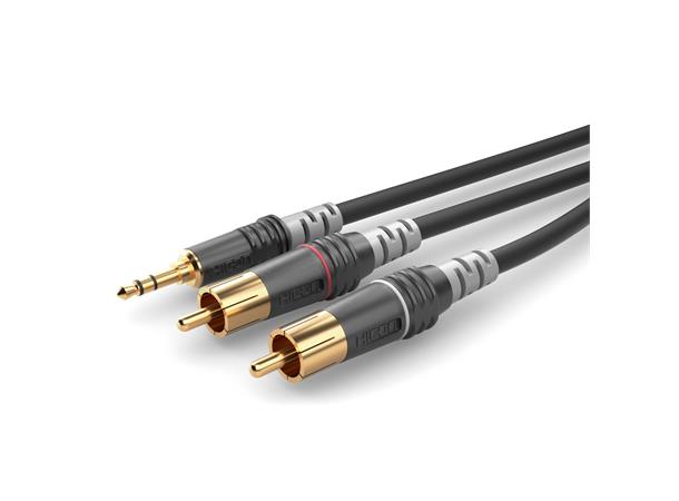 HICON BASIC SERIES Mini jack <> 2xRCA