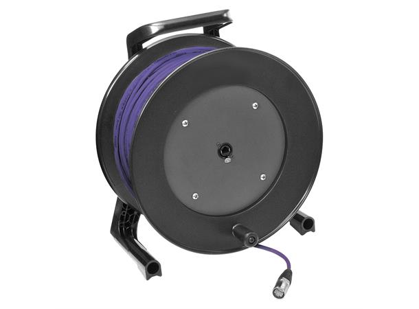 Netzwerkkabel CAT7 PUR, schwarz, 100m 