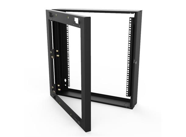 Rear Hinged Frame, 18U Rear hinged frame for R6400/6600 rack 