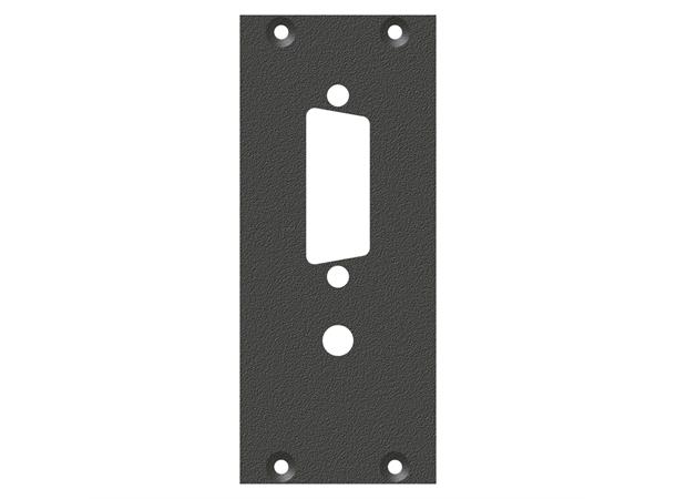 SYSBOXX-Front panel 2HE 1BE DVI