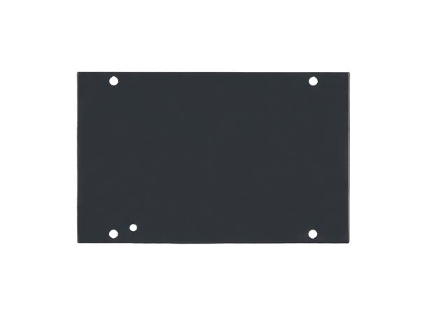 SYSBOXX-MKII-Seitenblech 2HE Tiefe 2fach 