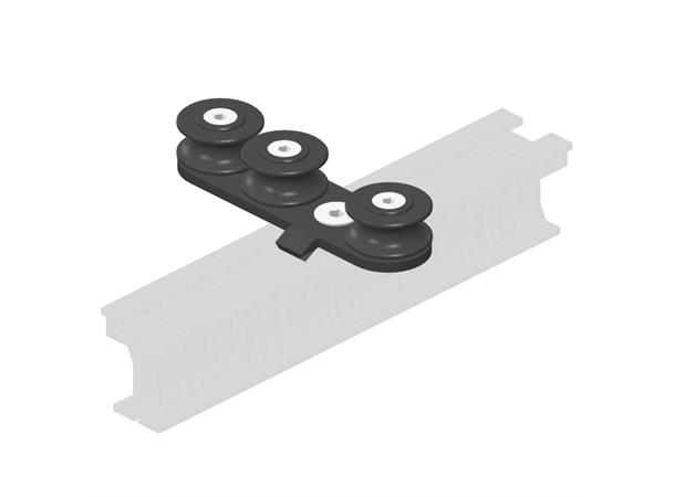 TRUMPF 95 cord guide For curved track sections, ball bearing