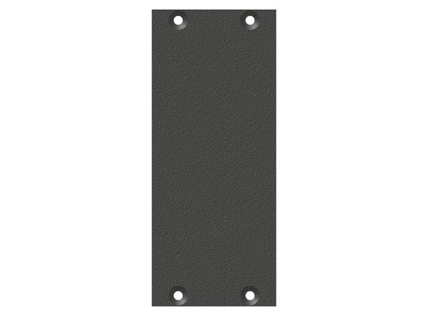 SYSBOXX-Front panel 2HE 1BE Leerblech 