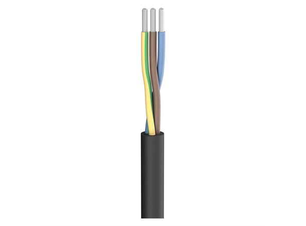 SilcoFlex 3 x 1,5mm², sort VDE 0295 Silicone cable SC-Silcoflex