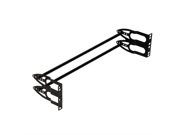 2U Cable Tie Bar Kit Blindpaneler og fronter 