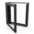 Rear Hinged Frame, 9U Rear hinged frame for R6400/6600 rack