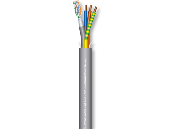SC-MERCATOR CAT5e AWG26/7+3x2,5 gr,PVC 