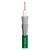 SC-VECTOR PLUS 1.2L/4.8DZ 75 Ohm PUR Solid jakke.GREEN 