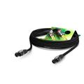 L/S Kabel Elephant, sort,  1,00m