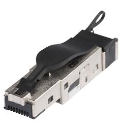 RJ45 CAT.6a, 10GBit, AWG26-22 RJ45 CAT.6a, 8-pole