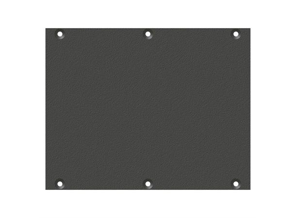 SYSBOXX-Front panel 2HE 3BE Leerblech 