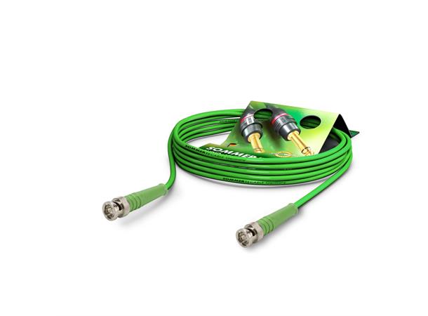 Koaxkabel Focusline MS, grønn, 20,00m 1 x 0,28 mm² | BNC / BNC, DAMAR & HAGEN 