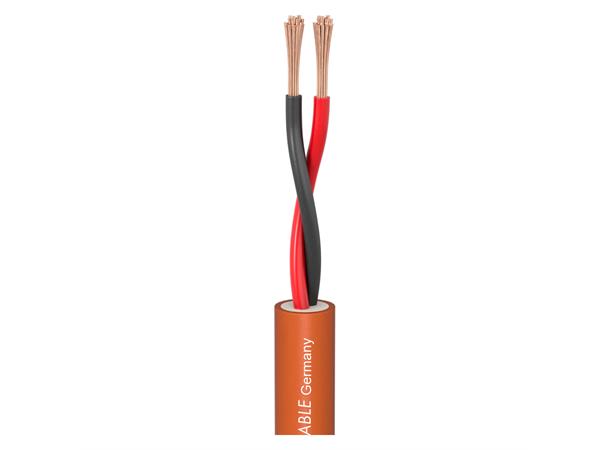 MERIDIAN SP215 E30 Speaker./orange Solid høyttalerkabel. 