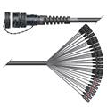 PC Scuba 2x0,14qmm,  Fanout LK con. 12/00, LK F, XLR+ConvertCon