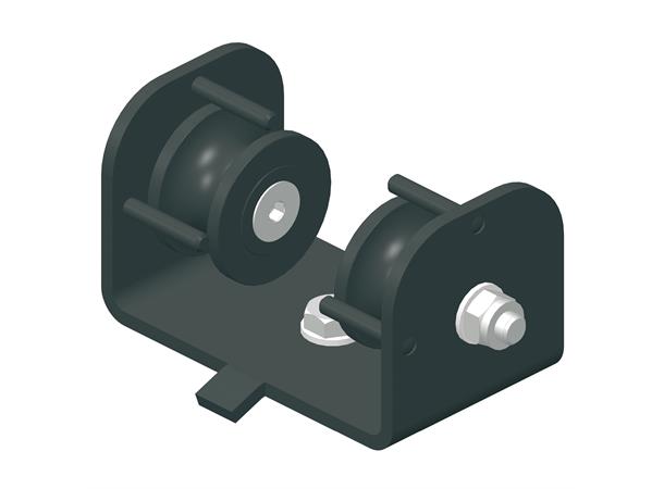 TRUMPF 95 return pulley Double cord, ball bearing 