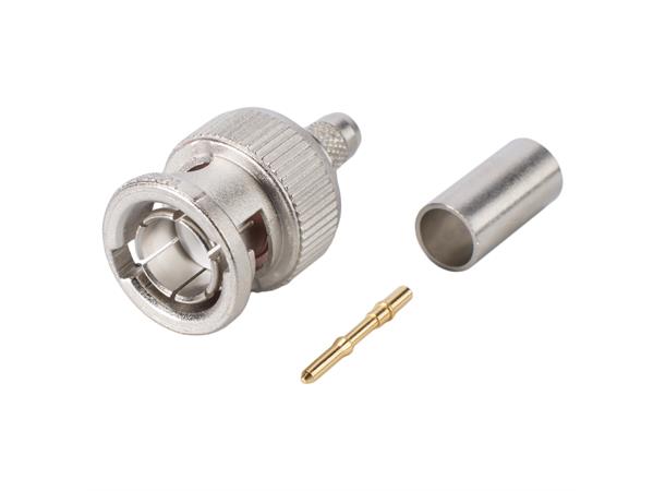 BNC0.6/2.8HDTV-T Telegärtner BNC HD-SDI crimp connector
