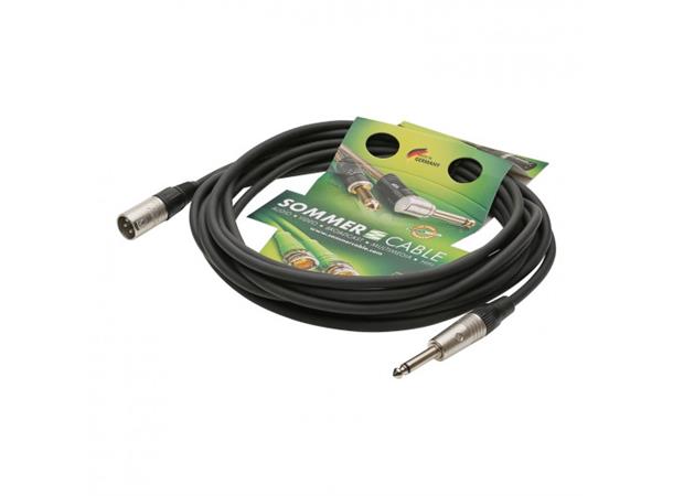 MC The Stage, sort,  0,50m Microphone Cable Stage 22 Highflex 