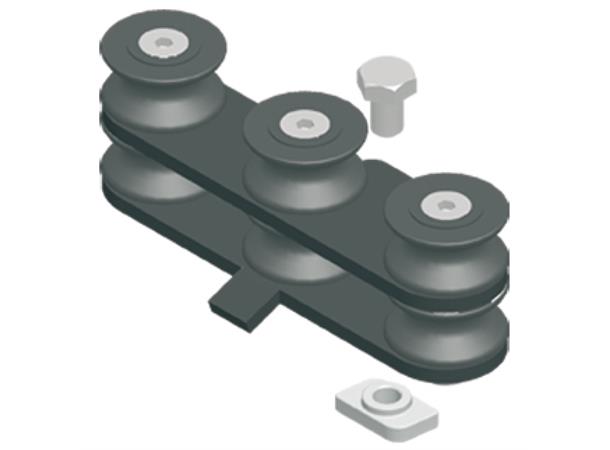TRUMPF 95 double top cord guide Curved track sections 