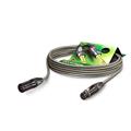 AES/EBU Binary 434, grå,  2,50m 5-Pins DMX, Neutrik.