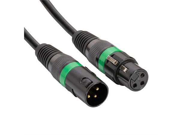 Accu Cable AC-DMX3 5m 3 p. XLRm/3 p. XLRf 5m DMX