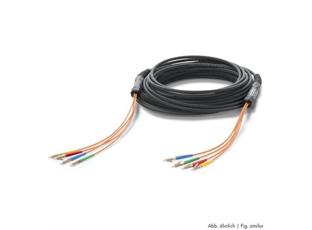 Digital Fiber Distribution System , LC 300,00 m Optical fiber SC-Octopus-G