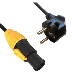 MPC IP65 Locking Power - CEE 7/7 2m PowerCon True 1