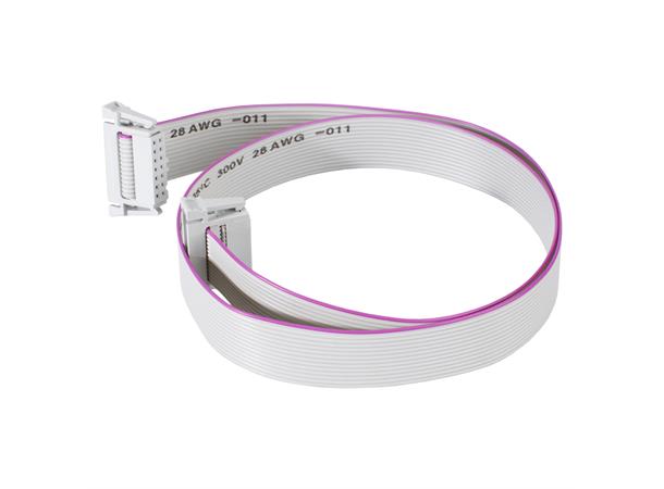 SYSBOXX-Ribbon cable 2x14pol 0,60m 2 x 14-pole blade terminal 