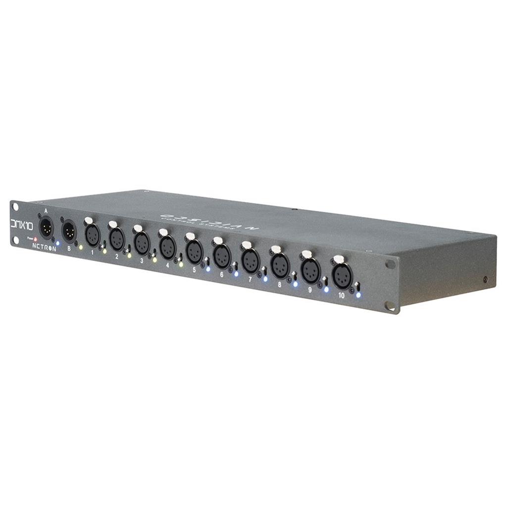 Netron DMX10-5 Rackmount 10-port DMX Splitter - Multitechnic AS