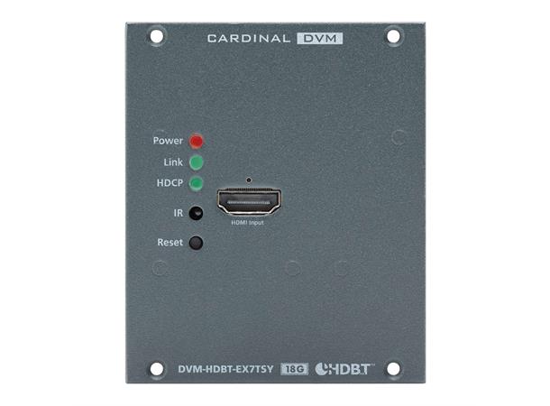 DVM-Serie, HDBaseT TX SYSBOXX HDMI2.0 71 mm x 88,9 mm x 44 mm 