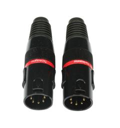 DMXTERM-5/SET DMX terminator 5pin 2 stk terminatorer DMX