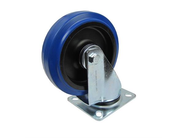 Penn Blue swivel castor 125mm Load Capacity: 180Kg