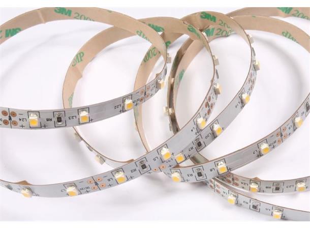 DecaLED Flex 60 leds/m 24V 5mtr 3000K IP20 CRI 90 2835led