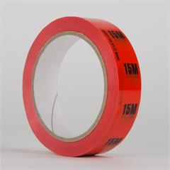 Identi-Tak™ Red 15m Red