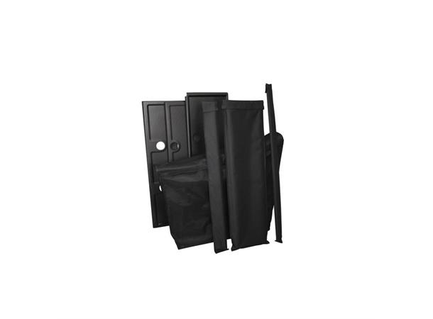 LiteConsole XPRS Black  V2 Aluminium folding frame 