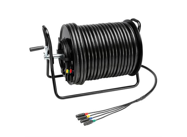 Multicore 4 100m on cable spool SC-Mercator CAT.7, 8 x 0,22 mm², HICON