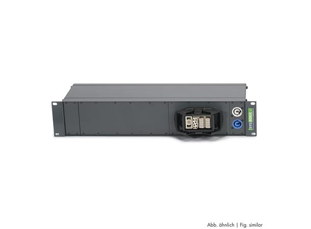 SYSBOXX 19, 2HE, 2TE, LAN/POWER-Box IN" 2 HE, 12 BE; depth: 140 mm